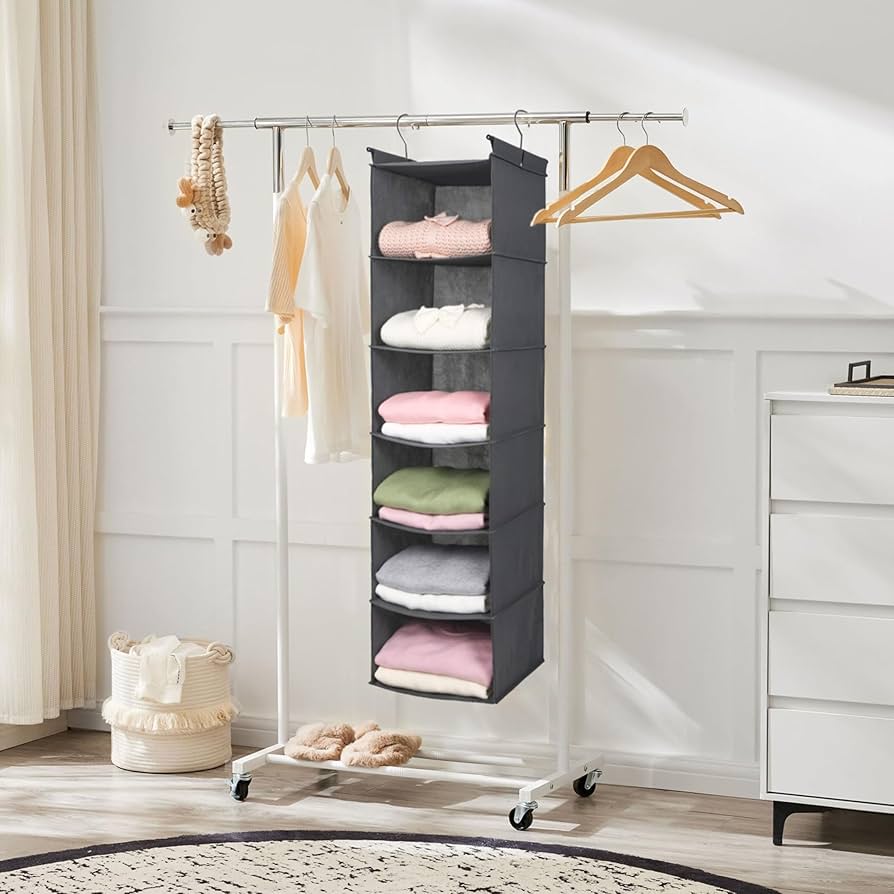 Hanging Shoe and Sweater Organizer
