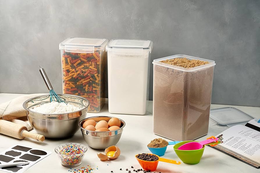 Large Airtight Bulk Storage Containers