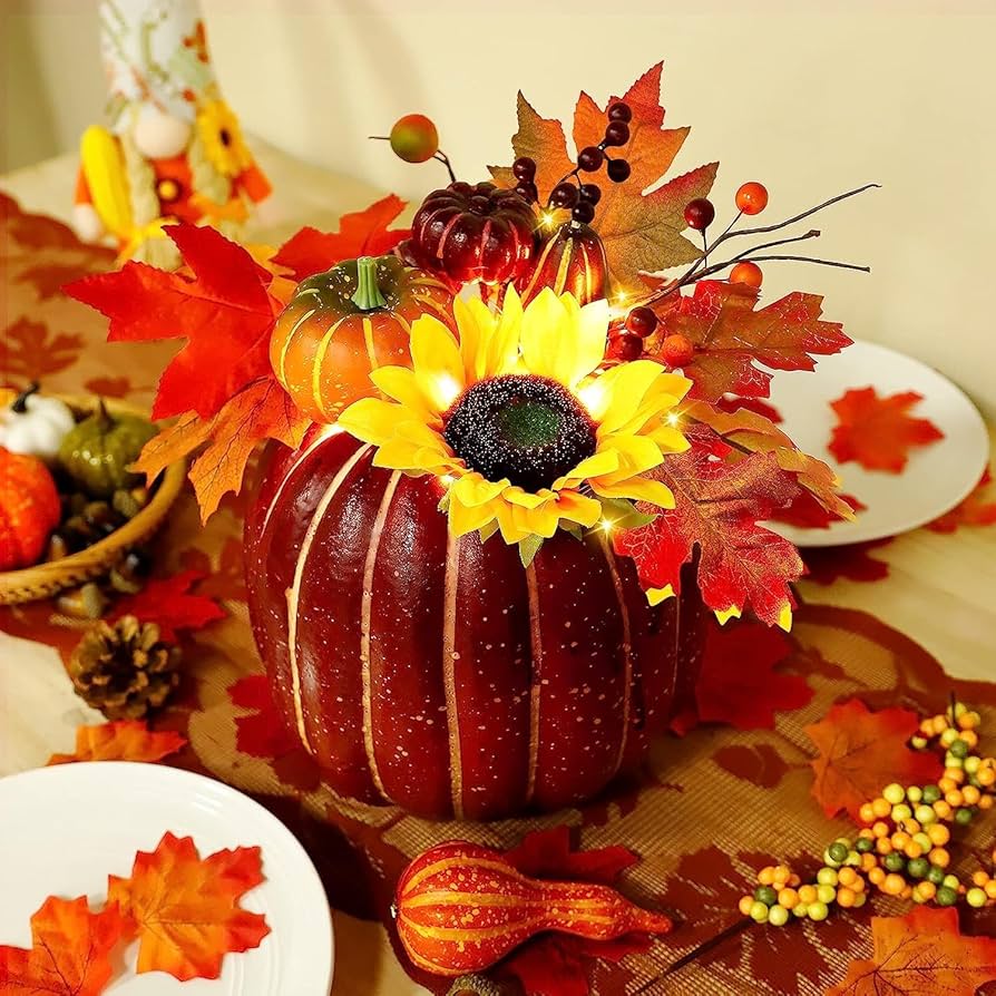 Floral Pumpkins