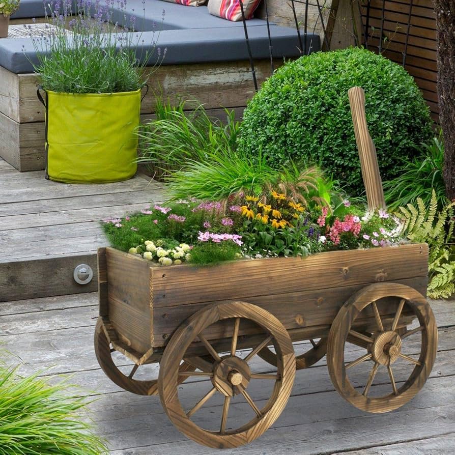 Wheelbarrow Planters