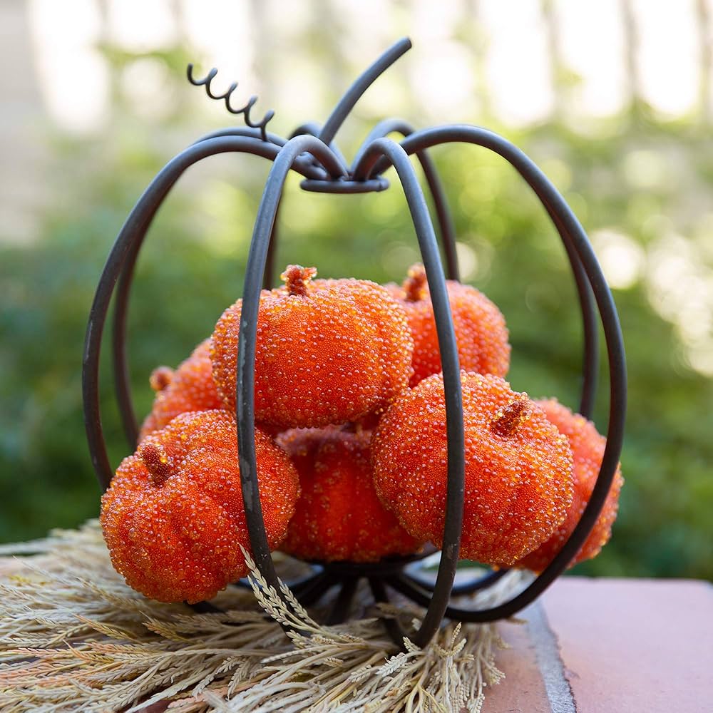 Beaded Pumpkins