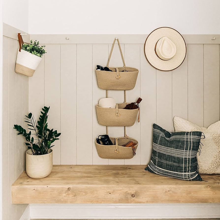 Wall Basket Organizer