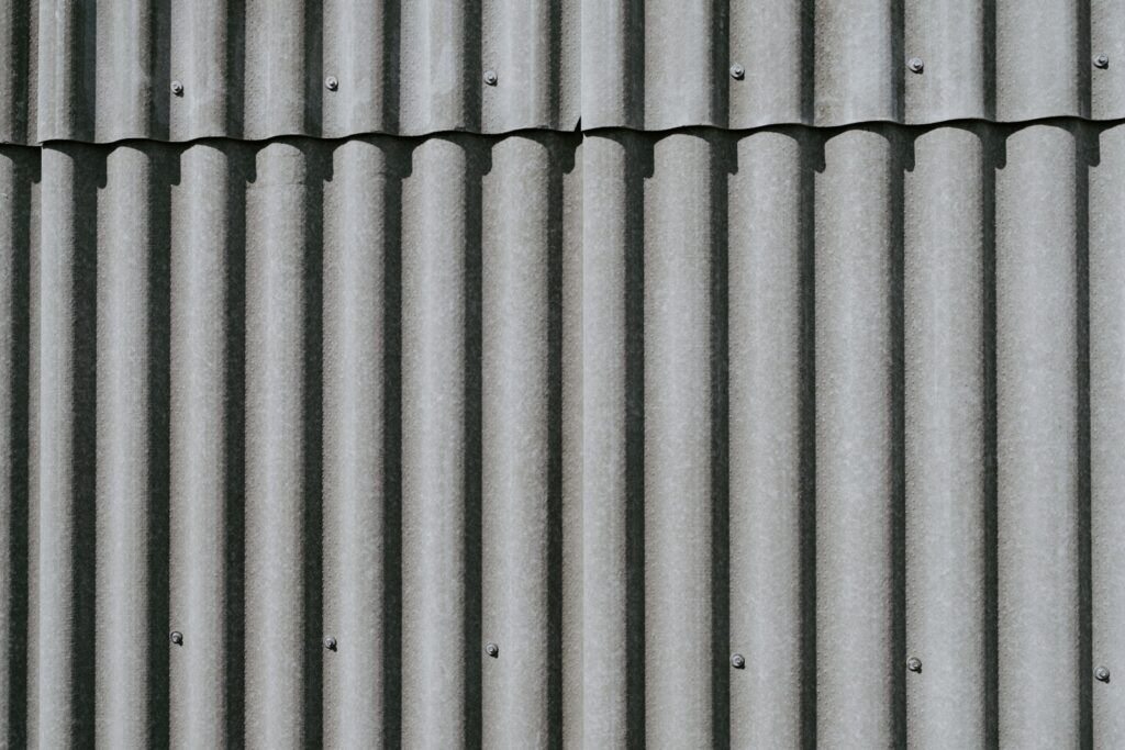 white and black metal pipe