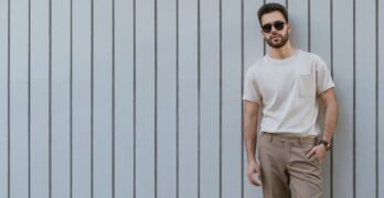 a man wearing sunglasses