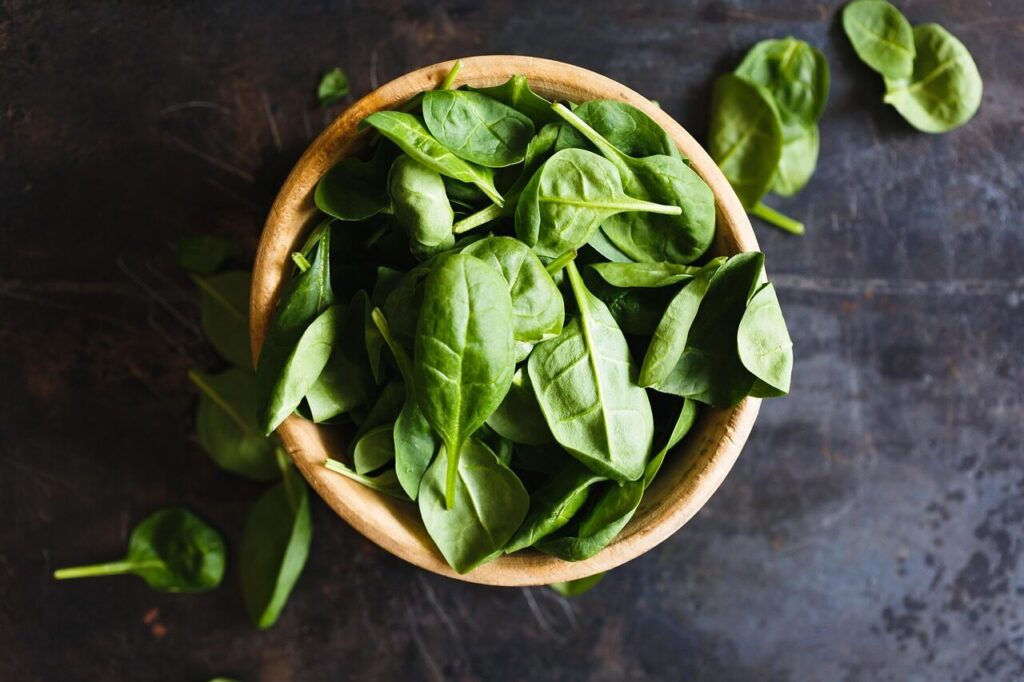 top view, basil, herbs, bowl, closeup, healthy eating, vegetables, nature, green, leaves, food, ingredients