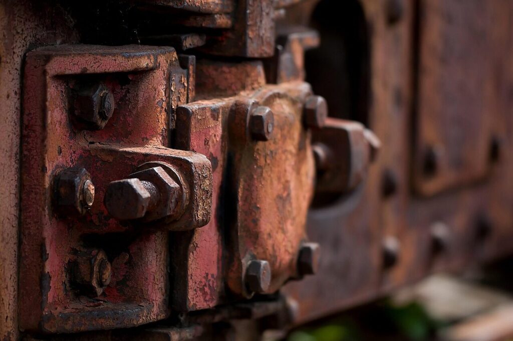 rust, wagon, trains, railroad, old, rusted, screw, rust, rust, rust, rust, rust, screw, screw
