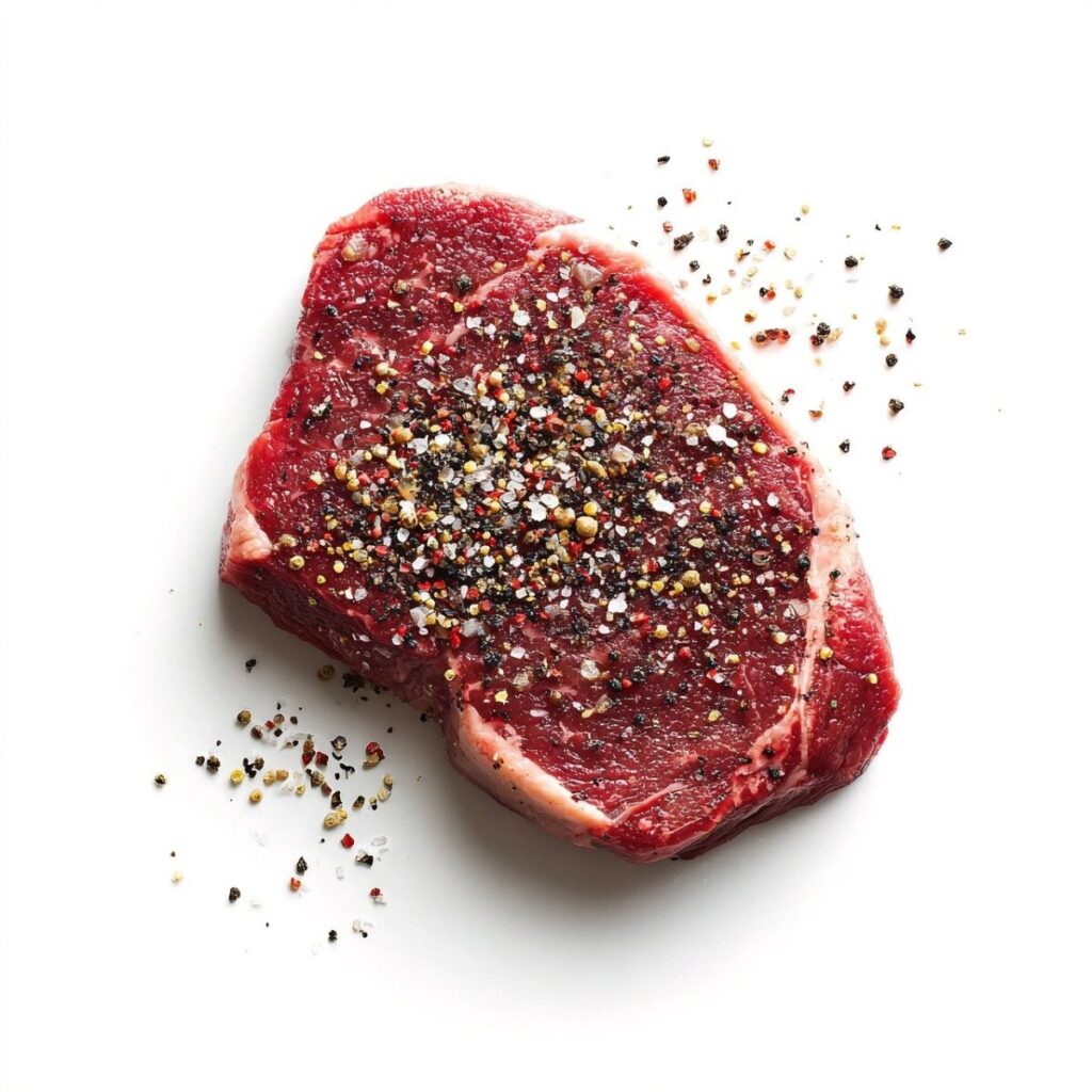 raw, food, meat, pepper, chili