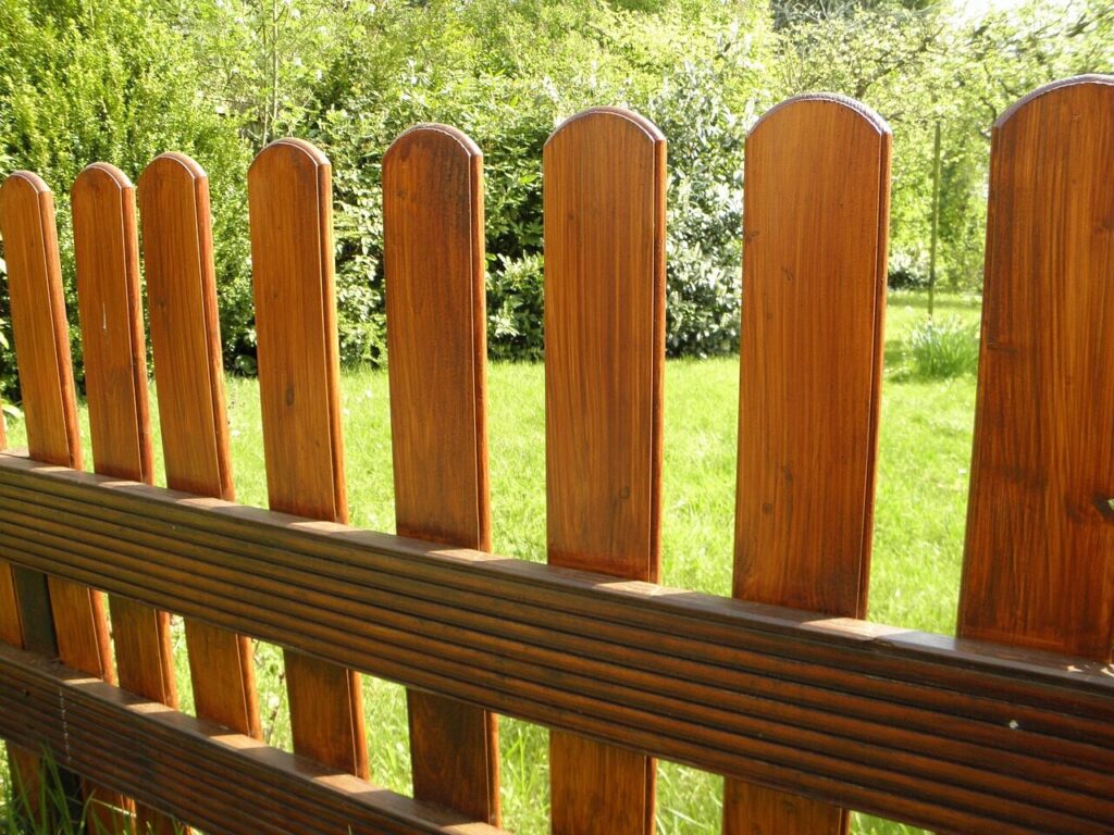 garden fence, fence, wooden fence, paling, delimitation, nature, garden, slats, boards