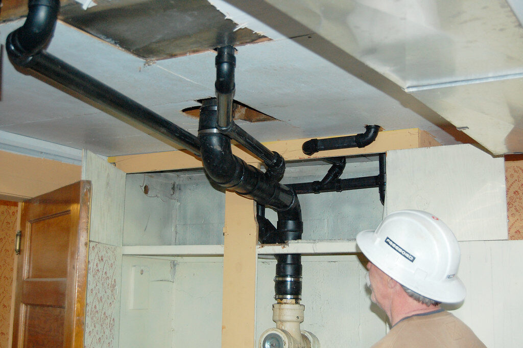 Inspect Plumbing for Leaks