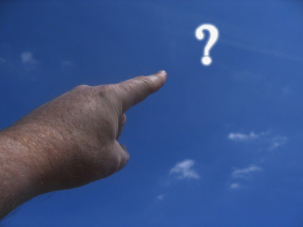 hand, index finger, high, top, show, interpret, question mark, heaven, cloud, question, future, index finger, question mark, question mark, question mark, question, question, question, question, question