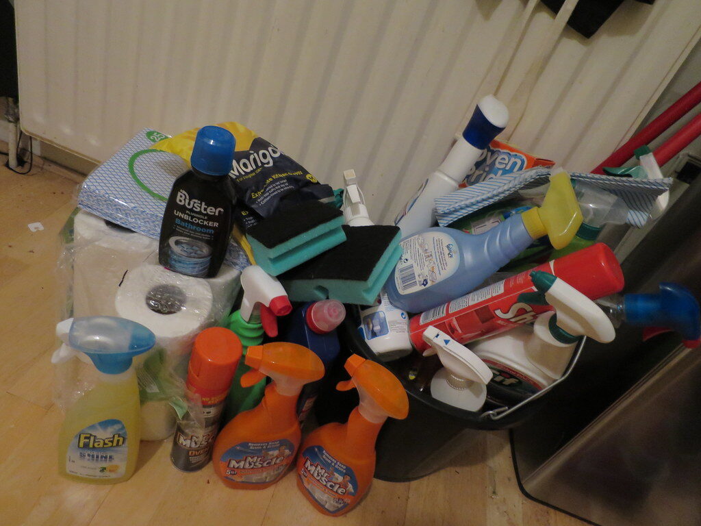 Cleaning materials
