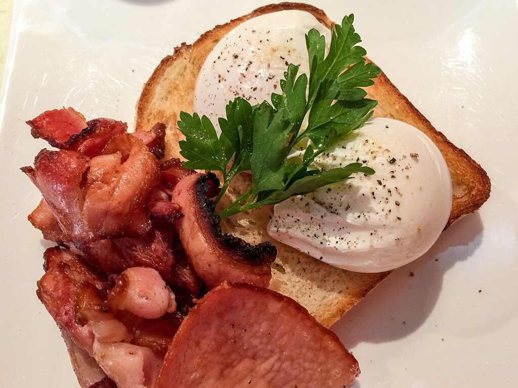  Poached Eggs on Toast