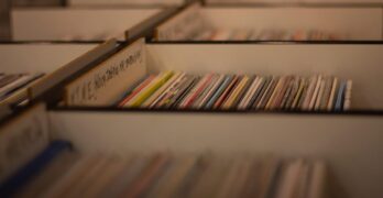 record shop, vinyl records, music, music store, albums, load, vinyl, retro