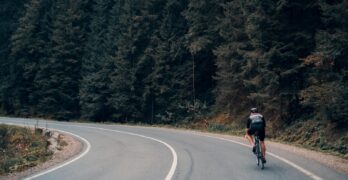 men's black bike helmet