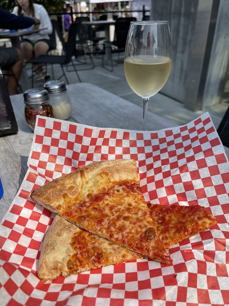 New York-style pizza