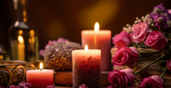 scent, relaxation, release, candle, flame, burning candle, aromatherapy, stress, therapy, rest, health, roses, and generated