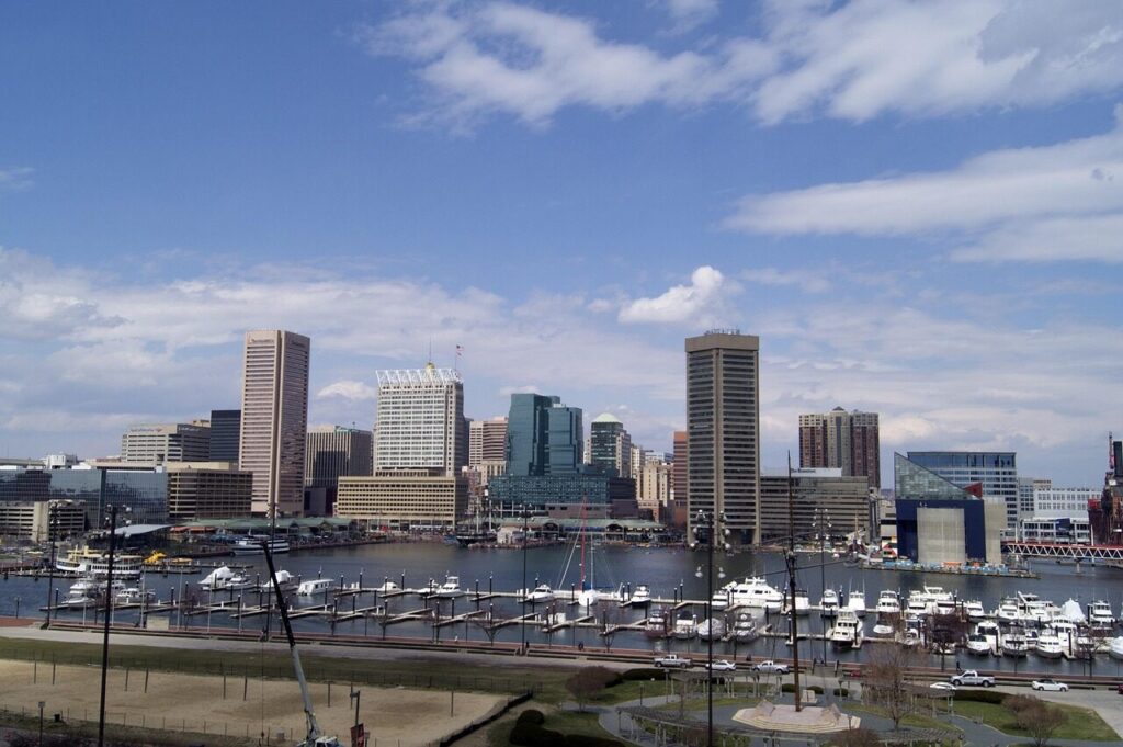 baltimore, harbor, city, maryland, downtown, urban, building, baltimore, baltimore, baltimore, baltimore, baltimore, maryland