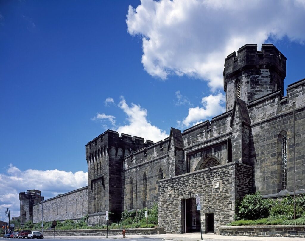 eastern state penitentiary, prison, pennsylvania, walls, architecture, stone, guard towers, historic, historical, outside, blue wall, blue prison, blue stone, prison, prison, prison, pennsylvania, pennsylvania, pennsylvania, pennsylvania, pennsylvania