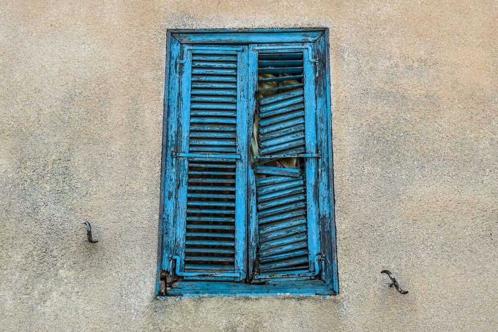 window, wooden, old, weathered, damaged, decay, architecture, grunge, broken, grungy, brown window