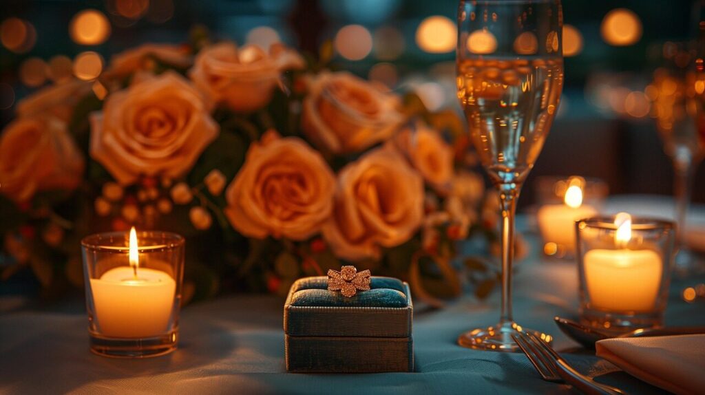 dinner, restaurant, wine, glass, celebration, table, romantic, romance, dining, drink, party, day, anniversary, couple, elegant, love, evening, meal, food, date, rose, celebrate