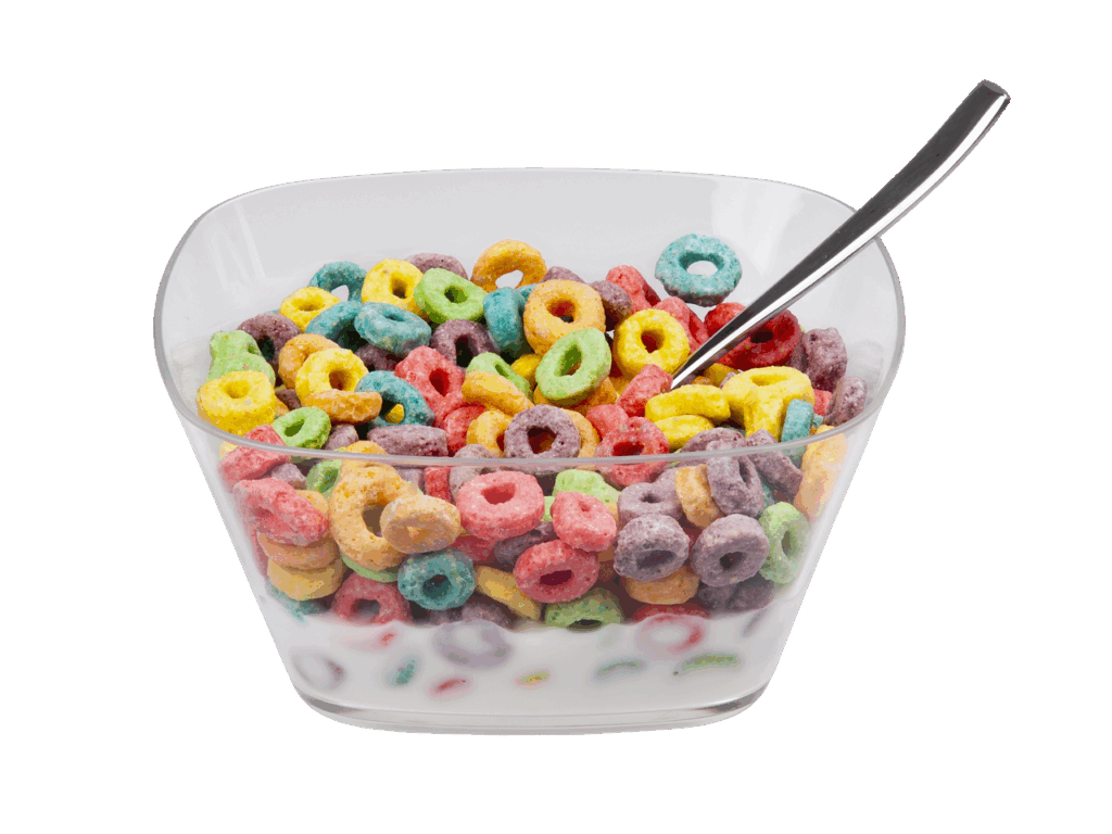 cereal, food, breakfast, milk, bowl, spoon, colorful, sweet, sugary, meal, morning, rings, cereal, cereal, cereal, cereal, cereal