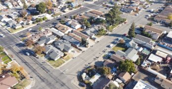 aerial view of city buildings during daytime