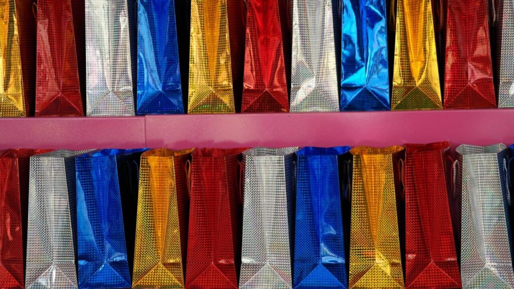 bags, packaging, multicoloured, glitter, gift, gift bags, gift bags, gift bags, gift bags, gift bags, gift bags