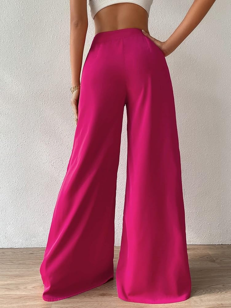 High-Waist Wide-Leg Pants