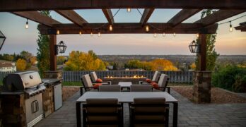 brown wooden table and chairs