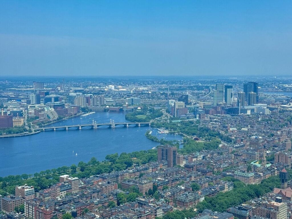 boston, city, architecture, skyline, massachusetts, usa, urban