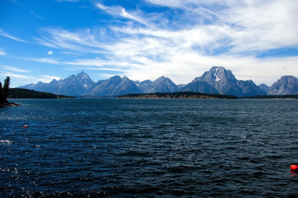 grand teton's lake jackson, lake, mountains, grand, teton, national, peak, landscape, jackson, west, travel, wyoming, nature, park, scenic