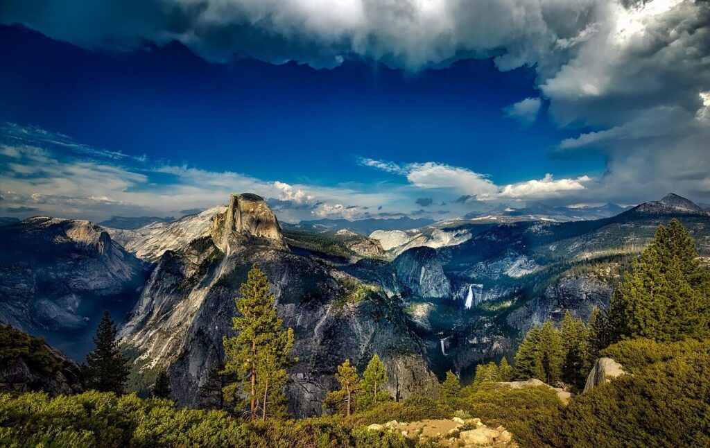 mountains, clouds, trees, mountain ranges, mountainous, mountain landscape, mountain view, horizon, yosemite, national park, landscape, california, sky, woods, forest, woodlands, nature, valley, ravine, gorge, picturesque, countryside, wilderness, mountains, mountains, mountains, mountain view, yosemite, yosemite, yosemite, yosemite, yosemite, national park, california, forest