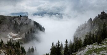 mountain, mist, landscape, nature, misty, clouds, panorama, mountain, mountain, mountain, mountain, mountain, mist