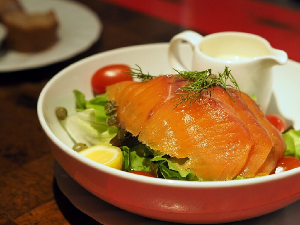 smoked salmon salad, salmon, smoked salmon, salad, health, healthy food, salmon, salmon, smoked salmon, smoked salmon, smoked salmon, smoked salmon, smoked salmon