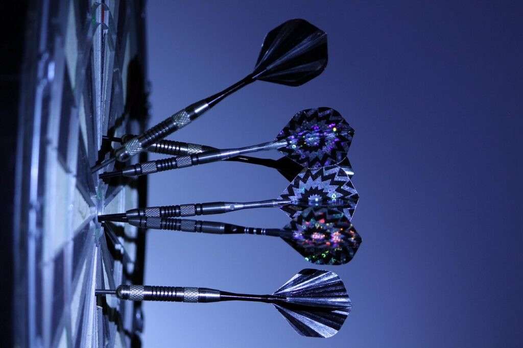 darts, dartboard, game, sports, target, hit, precision, target, target, target, target, target